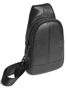 Geanta pentru barbati, 871, piele naturala, Neagra