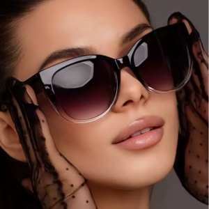 Ochelari de soare pentru femei, SG129, Negru - Img 2