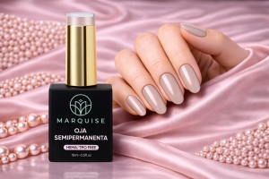 Oja semipermanenta HEMA/TPO FREE, Marquise, Pure Color JY353, 15 ml - Img 2