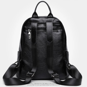 Rucsac dama, Beyza GT2028, piele naturala, Negru - Img 8