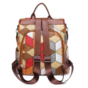 Rucsac dama Delis, Asteria GT2584, antifurt, Multicolor - Img 6