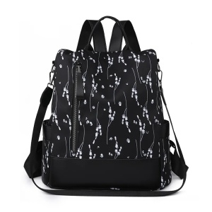 Rucsac dama, Ulyana GT2514, antifurt, Negru
