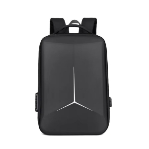 Rucsac unisex, Lorcan GT3748, port USB, Negru - Img 1