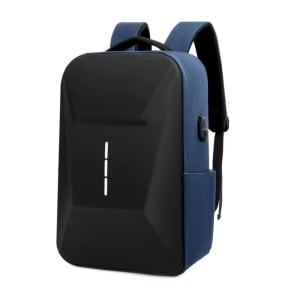 Rucsac unisex, Orien GT3756, port USB, Albastru - Img 1