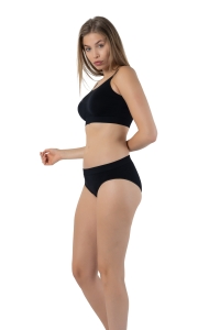 Bustiera Seamless cu Bretele Subtiri, 53609, negru - Img 4