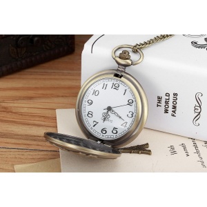 Ceas de buzunar,Harry -Potter Hogwarts School CS583, model Retro Vintage - Img 4