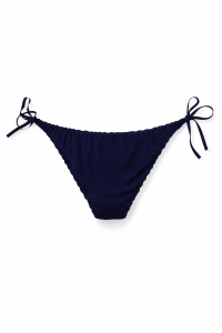 Chiloti din bumbac, pentru dama, 38655-BLUE, Albastru - Img 4