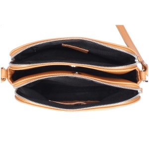 Geanta dama GT2670 Fosca, piele naturala, Dark taupe - Img 4