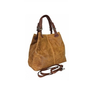 Geanta dama Iris GT967, piele naturala,cognac - Img 4