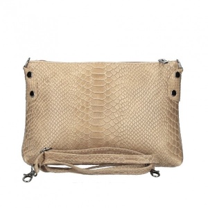 Geanta dama Theresa GT1750, piele naturala, Taupe - Img 2