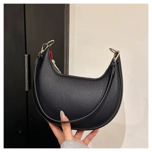 Geanta dama tip hobo Elenya GT3995, Neagra - Img 4