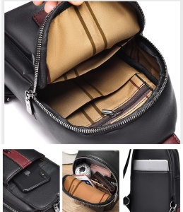 Geanta pentru barbati Apolo GT2215, Negru - Img 3