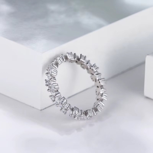 Inel argint 925, JW1750, model elegant cu zirconiu, placat cu rodiu - Img 4