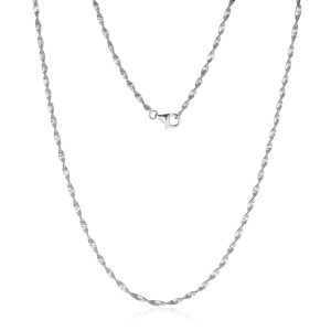 Lant din argint pentru barbati 925, JW1505, placat cu rodiu - Img 1