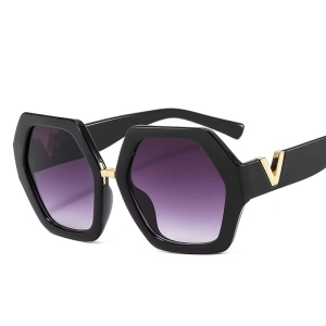 Ochelari de soare pentru femei, SG103, Negru