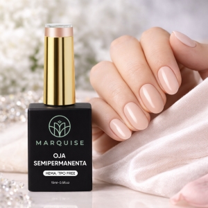 Oja semipermanenta HEMA/TPO FREE, Marquise, Pure Color JY036, 15 ml - Img 2
