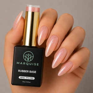 Rubber Base HEMA/TPO FREE, Marquise, Shimmer CBB118, 15 ml - Img 2