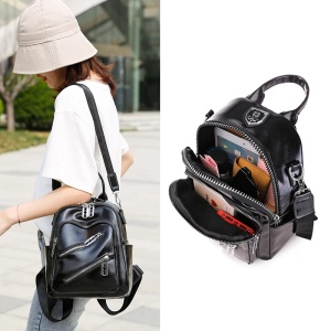 Rucsac dama Aisha GT2216, Negru - Img 5