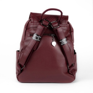 Rucsac dama, Greta GT742, bordo - Img 3