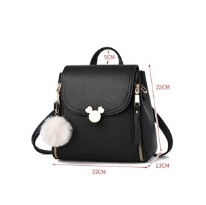 Rucsac dama, Mickey GT2943, Rosu - Img 3