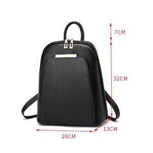 Rucsac dama, Romilly GT2493, Negru - Img 4