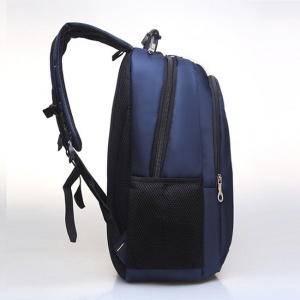 Rucsac pentru barbati, HuaPai GT59, Smart cu USB, multifunctional: laptop, calatorie, sport, anti furt, model albastru - Img 2
