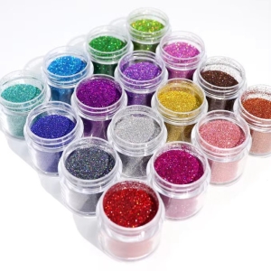 Set 20 sclipici unghii Marquise, GLITTER04, Multicolor - Img 6