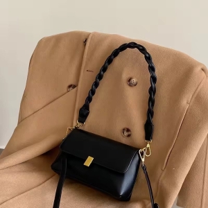 Geanta dama cu clapeta Miralyn GT3945, Neagra - Img 4