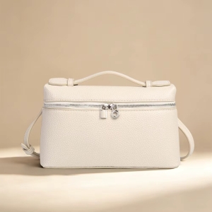 Geanta dama Deliora GT3917, piele naturala, Crem