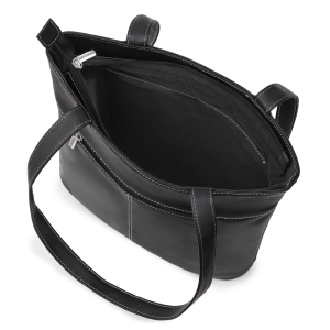 Geanta de dama, Tamina GT3877, piele naturala, Negru - Img 5