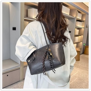 Geanta Tote dama Amoria GT3987, Coffee - Img 4
