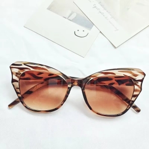 Ochelari de soare pentru femei, SG198, Animal print - Img 4