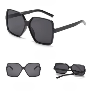 Ochelari de soare pentru femei, SG201, Negru/Galben - Img 3