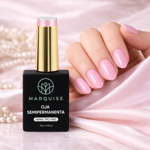 Oja semipermanenta HEMA/TPO FREE, Marquise, Pure Color JY061, 15 ml - Img 2