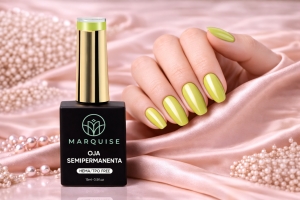 Oja semipermanenta HEMA/TPO FREE, Marquise, Pure Color JY199, 15 ml - Img 2