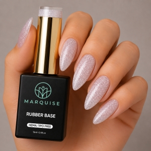 Rubber Base HEMA/TPO FREE, Marquise, Shimmer CBB112, 15 ml - Img 2