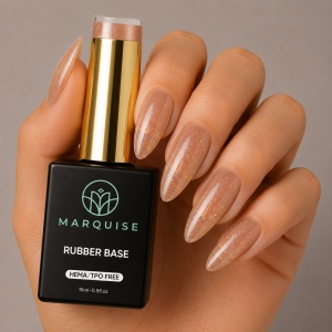 Rubber Base HEMA/TPO FREE, Marquise, Shimmer CBB119, 15 ml - Img 2