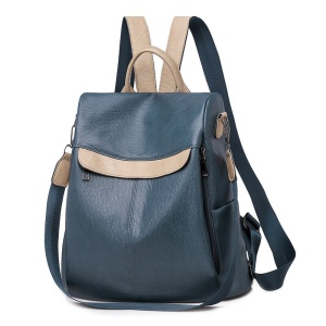 Rucsac dama Amina GT1463, antifurt, model albastru - Img 1