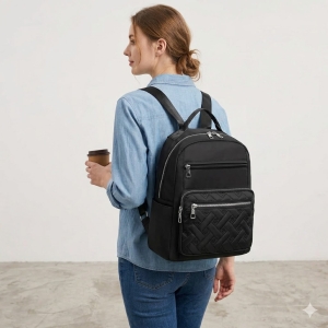 Rucsac dama, Valerina GT3668, Negru - Img 2
