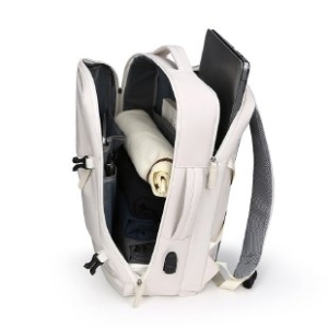 Rucsac multifunctional, birou, laptop, calatorii, Marlow GT4015, Crem - Img 6
