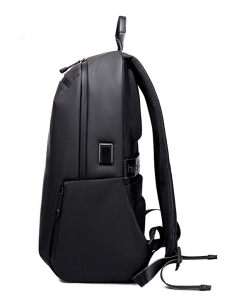 Rucsac pentru barbati, B00423, port USB, Negru - Img 3