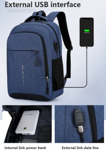Rucsac pentru barbati, Rafael GT2144, Gri - Img 5