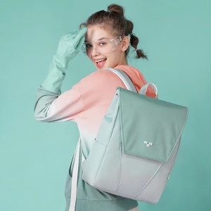 Rucsac unisex, Delaney GT2375, Verde deschis/Verde - Img 11