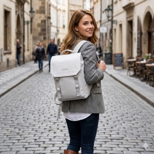 Rucsac unisex, Sonnet GT2502, Gri - Img 2