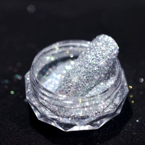 Sclipici unghii Marquise, GLITTER11, Argintiu