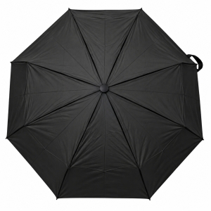 Umbrela pliabila pentru ploaie, 8 spite, diametru 97 cm, UMB030, Neagra - Img 2