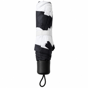 Umbrela pliabila pentru ploaie, 8 spite, diametru 97 cm, UMB062, Albastru / Alb