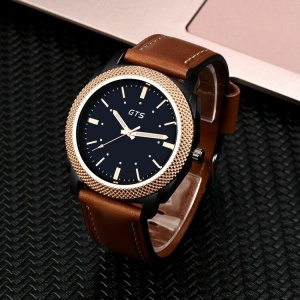 Ceas Barbatesc GTS CS670, design Fashion & Elegant, curea piele - Img 2