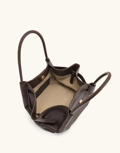 Geanta dama eleganta Meliara GT3969, Coffee - Img 3