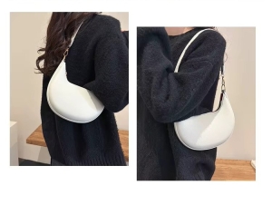 Geanta dama tip hobo Elenya GT3996, Alba - Img 3